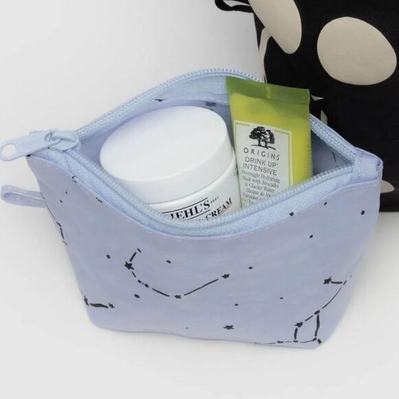 NWOT Baggu Go Pouch Small - Constellation Sky Blue (Night Sky) - Picture 5 of 6